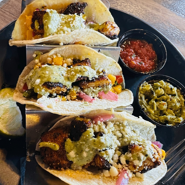 Mahi Mahi Tacos.